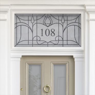 Laurent Art Nouveau House Number